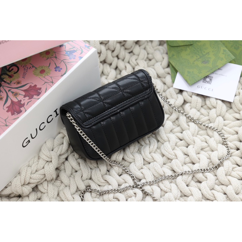 Túi đeo chéo GC marmont bản super da mịn size 17cm fullbox