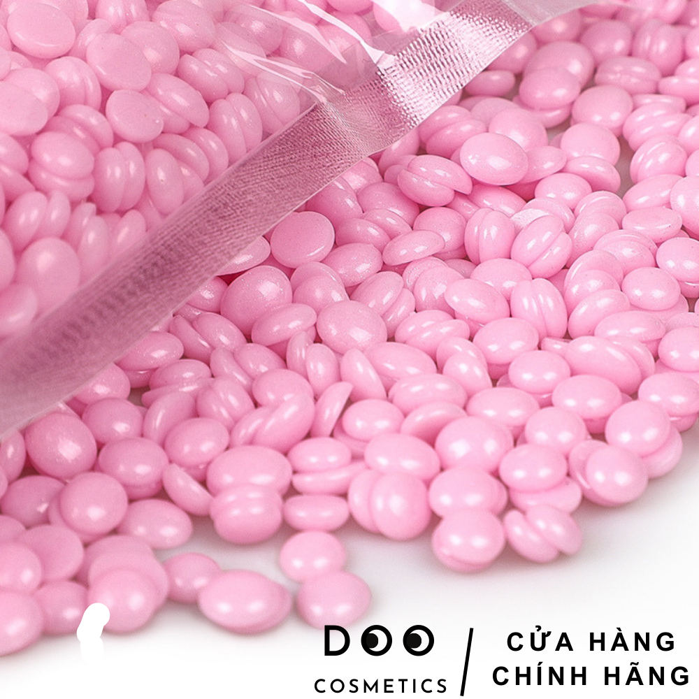 Sáp wax nóng nhũ hồng siêu bám lông, wax lông nách lông chân râu bikini, an toàn cho da.