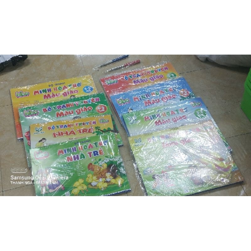 Tranh minh họa thơ truyện cho bé đủ độ tuổi.