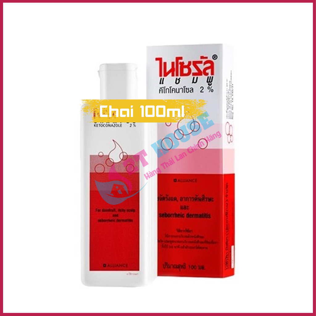 Dầu gội đầu giảm gàu/ngứa da dầu/nấm tóc Niz Thái Lan oral chai 50ml/100ml 2T House Shop Hàng Thái Lan Nội Địa
