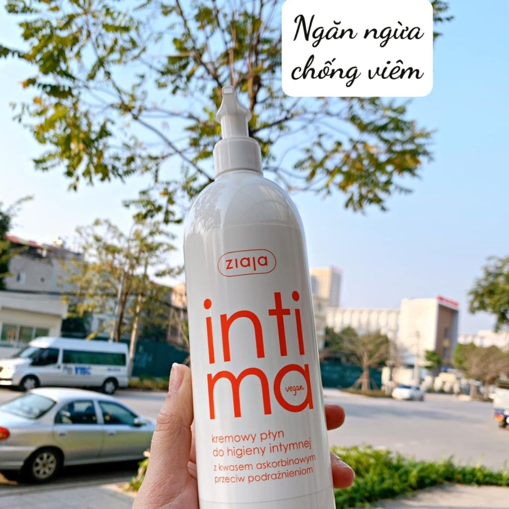 Dung Dịch Vệ Sinh Phụ Nữ Intima Ziaja 200ml - 500ml Gel Phụ Khoa Giảm Khí Hư Huyết Trắng