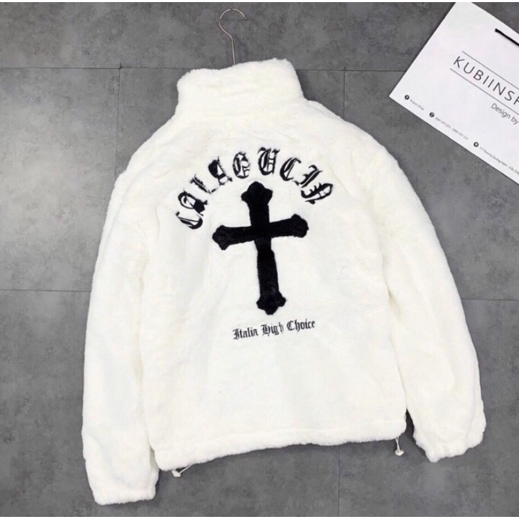 Áo Khoác Bomber Đính Đá Thêu Logo Gucci Nhung Tăm Siêu Sang 2 Lớp - Áo Khoác Nhung Tăm Siêu Sang 2 lớp dày hot 2023