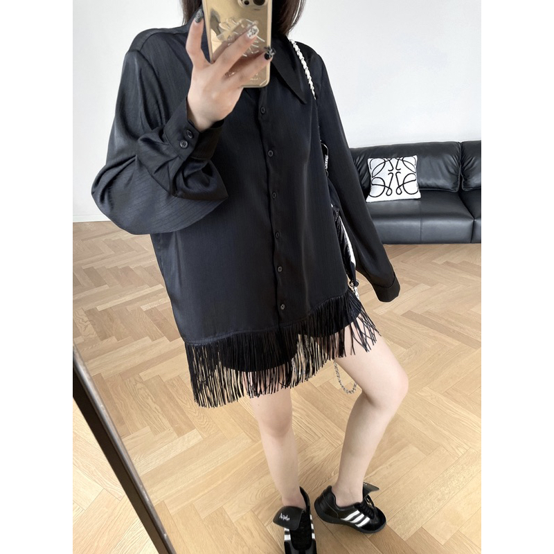 Áo sơ mi lụa tơ cao cấp