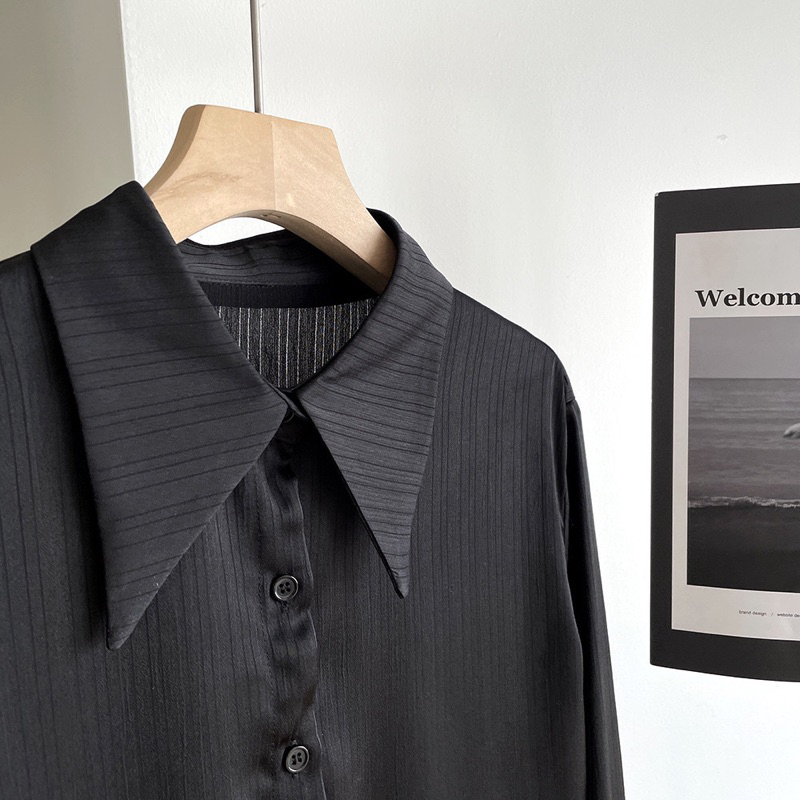 Áo sơ mi lụa tơ cao cấp