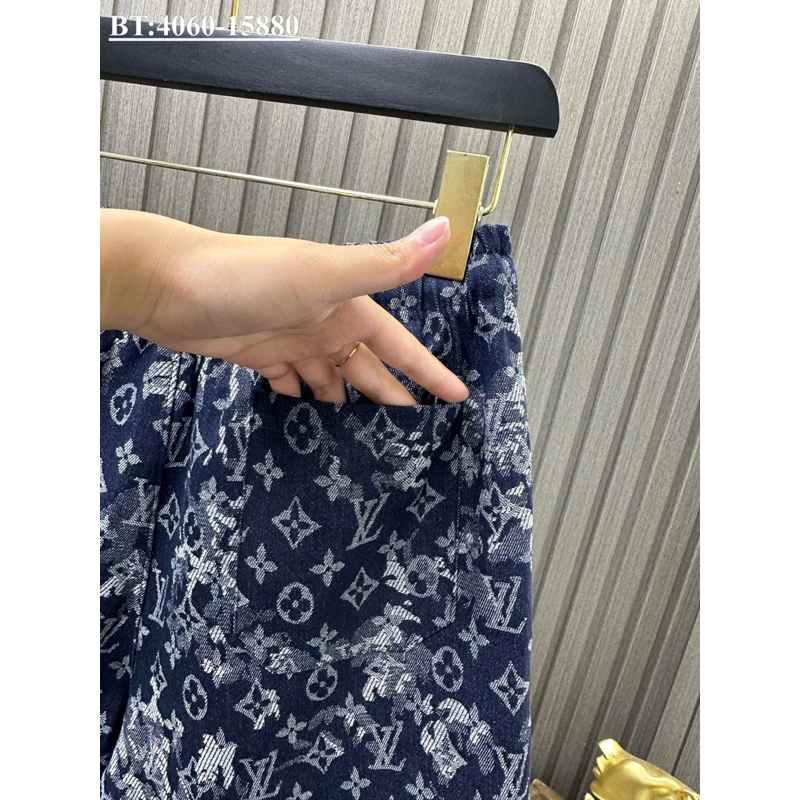 Quần ngố đùi vải bò thô gai bản SUPPER hàng QC cao cấp