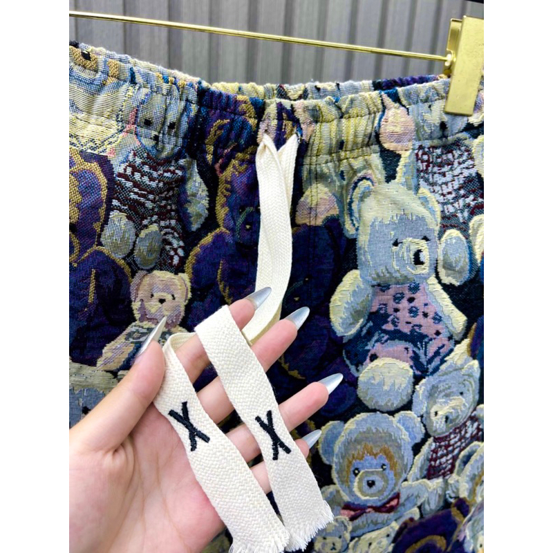 Quần ngố đùi vải bò thô gai bản SUPPER hàng QC cao cấp