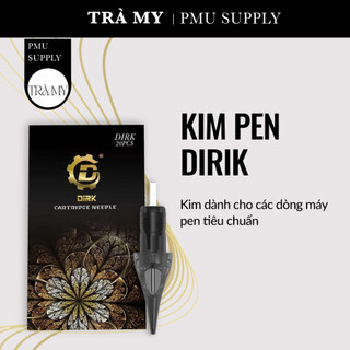 [ 5 cây ] Kim phun xăm pen đen Dirk Lẻ