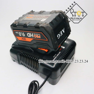 Sạc pin aeg ridgid 14.4v - 18v sạc được cả pin zin hãng và pin đóng mới