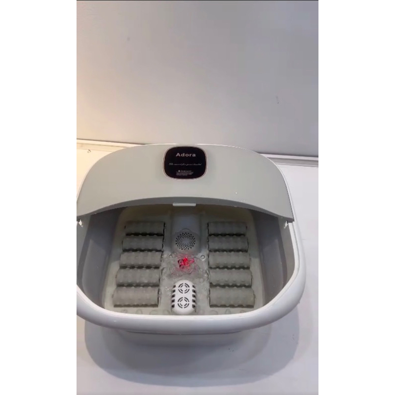 Chậu ngâm chân massage Adora , Bồn ngâm chân cao Cấp Có Sục khí ( Bảo Hàng 12 Tháng)