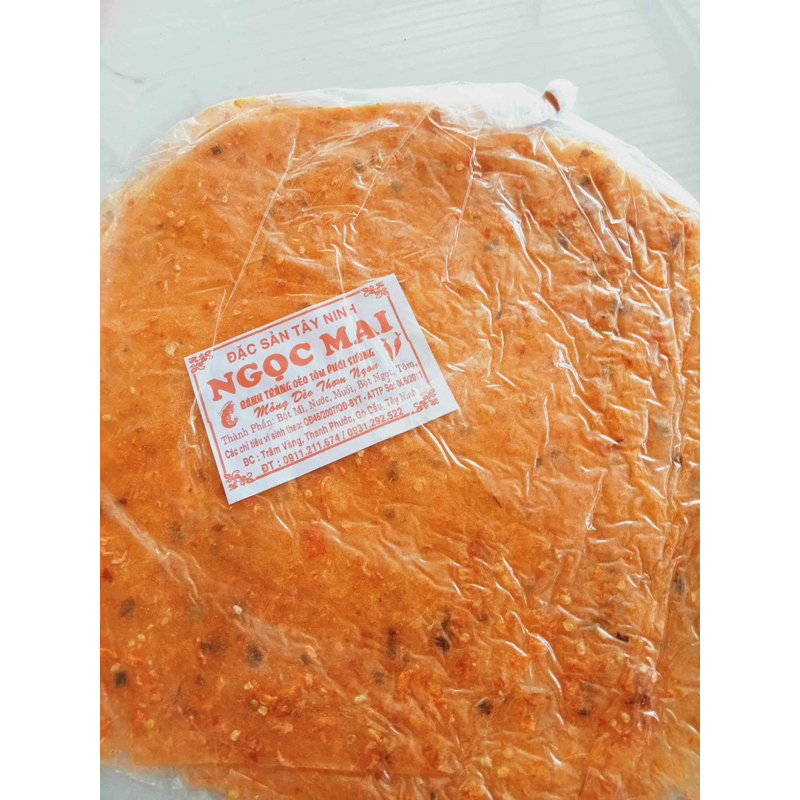 Bánh tráng phơi sương Tây Ninh- Ngọc Mai 500g