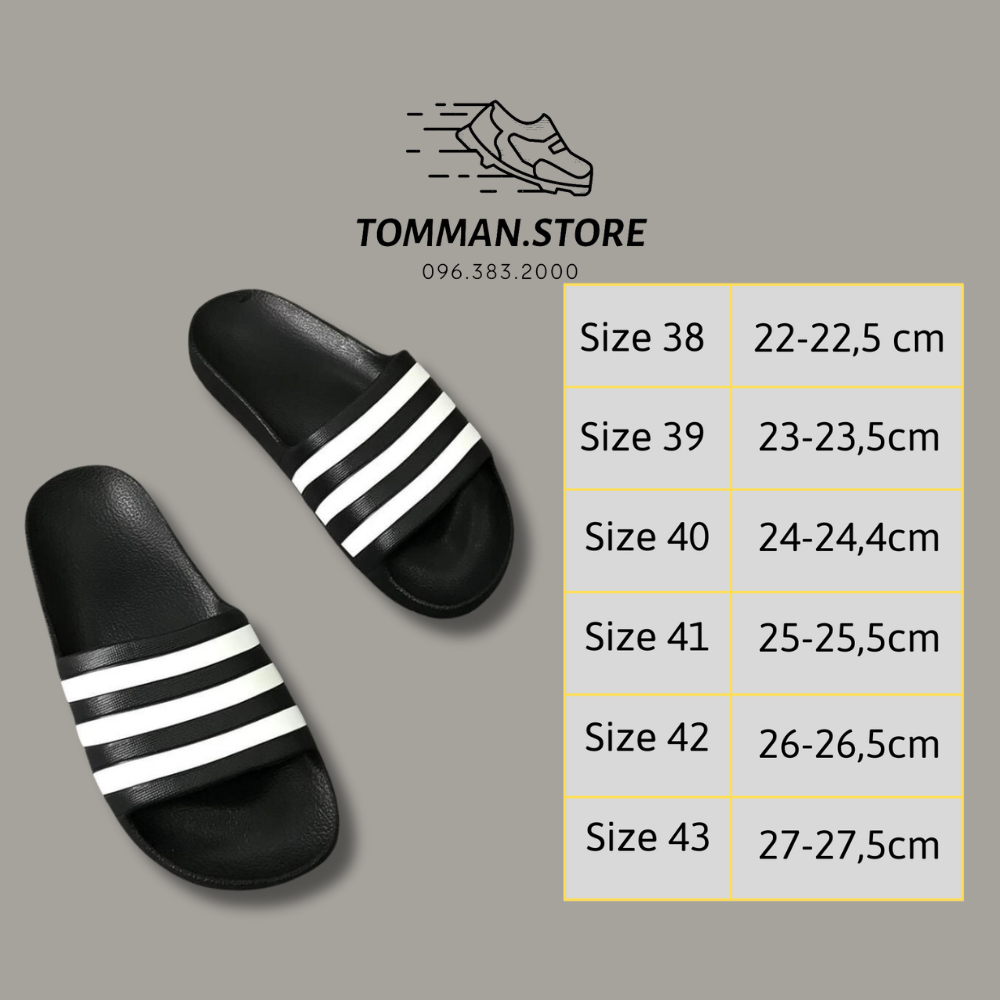 Dép đúc quai ngang nam adidas Adilette Aqua Unisex