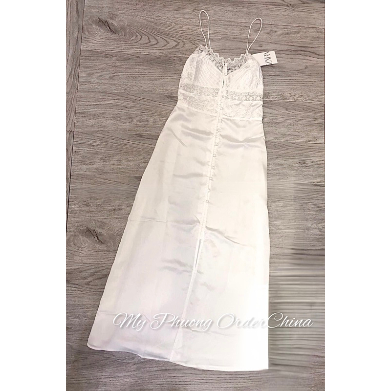 𝑯𝑨̀𝑵𝑮 𝑪𝑶́ 𝑺𝑨̆̃𝑵  Váy lụa 2s ren Z4R4