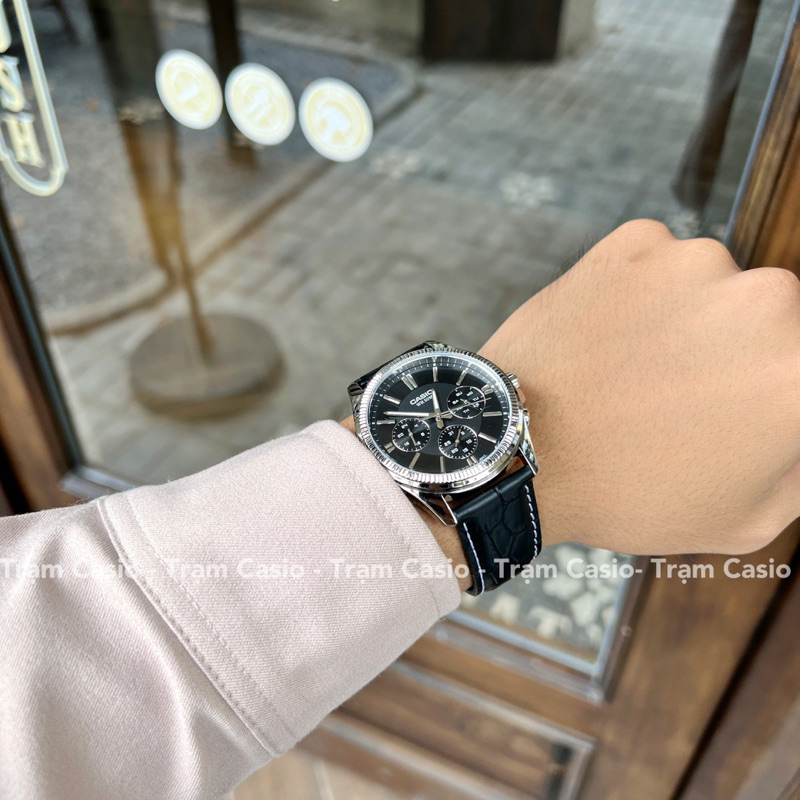Đồng hồ nam Classic Casio MTP-1375L-1A sale giá tốt - Kích thước vỏ: 48,5 × 42 × 9,7mm