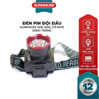 Đèn pin đội đầu sunhouse she 5012 cỡ nhỏ