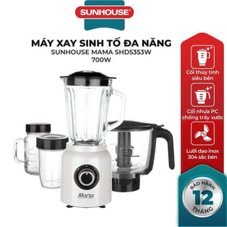 Máy xay sinh tố đa năng Sunhouse mama SHD5353W