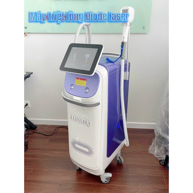 Máy Triệt Lông-Xoá Xăm - DIODE LASER LUXURY- BH 24 Tháng