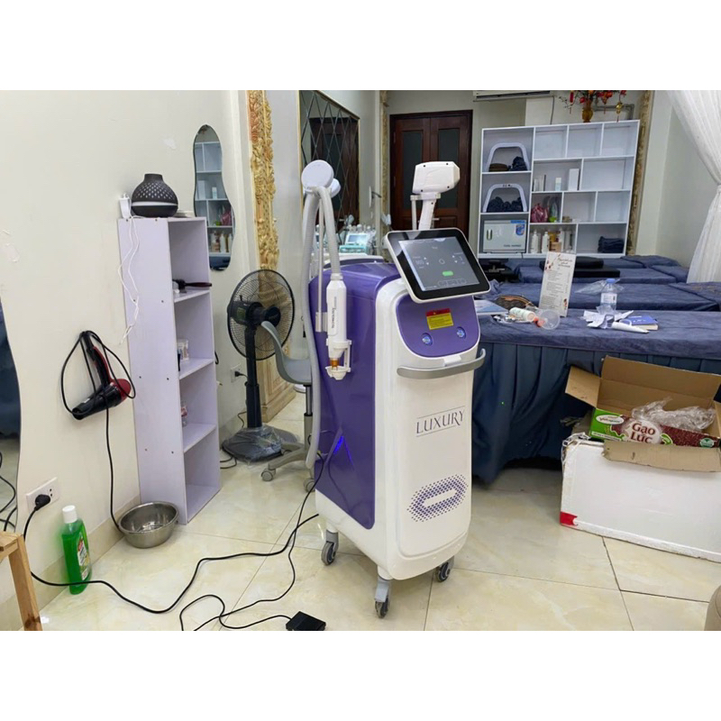 Máy Triệt Lông-Xoá Xăm - DIODE LASER LUXURY- BH 24 Tháng
