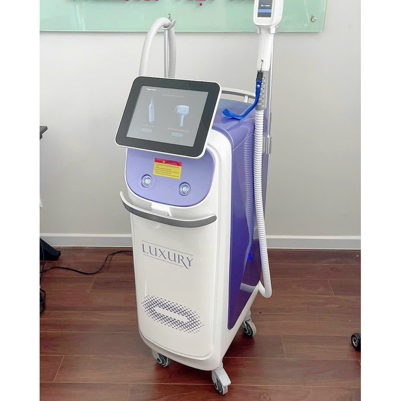 Máy Triệt Lông-Xoá Xăm - DIODE LASER LUXURY- BH 24 Tháng