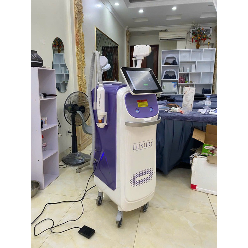 Máy Triệt Lông-Xoá Xăm - DIODE LASER LUXURY- BH 24 Tháng