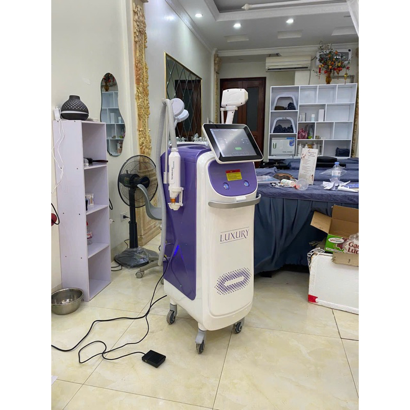 Máy Triệt Lông-Xoá Xăm - DIODE LASER LUXURY- BH 24 Tháng