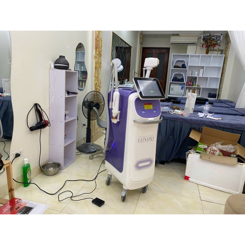 Máy Triệt Lông-Xoá Xăm - DIODE LASER LUXURY- BH 24 Tháng
