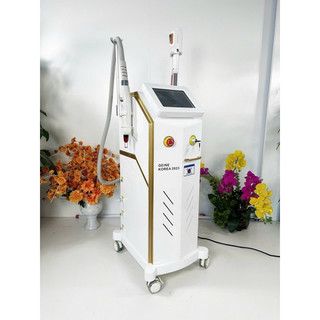 Máy xóa xăm -triệt lông 2in1 geine korea - bh 24 tháng