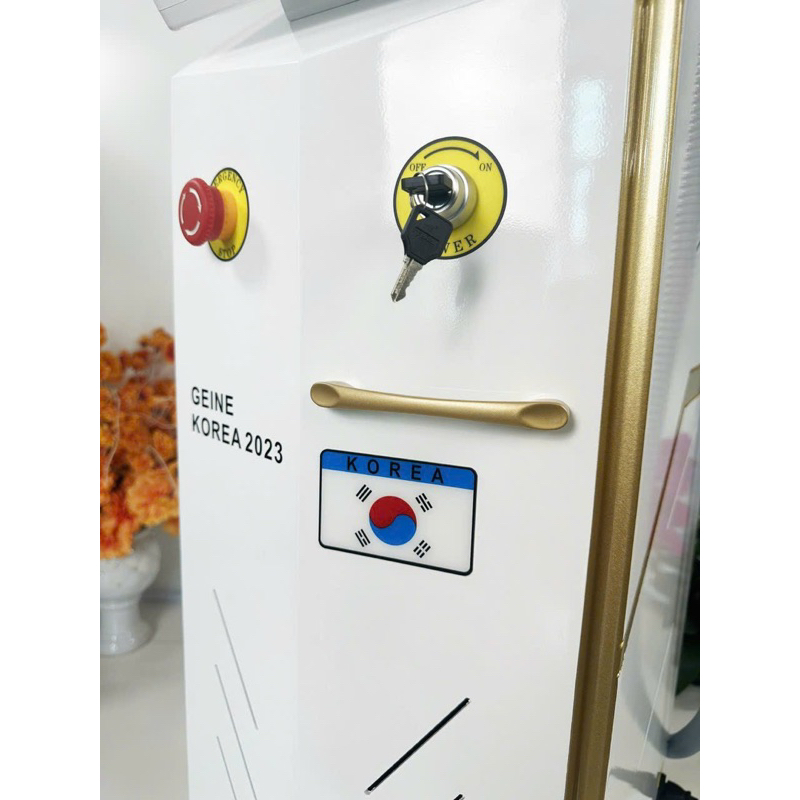 Máy xóa xăm -triệt lông 2in1 GEINE KOREA - Bh 24 Tháng