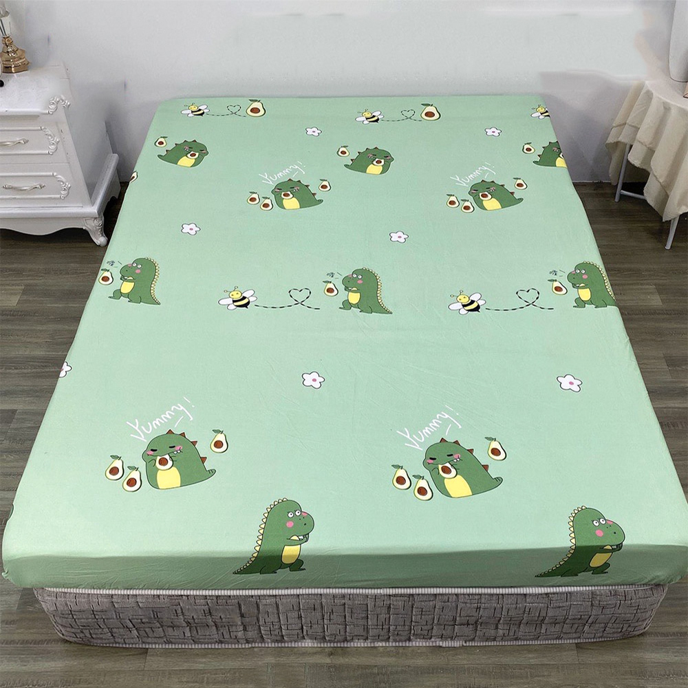 Lẻ Ga Trải Giường, Ga Bo Chun vải Cotton Poly nhiều kích thước M2/M6/M8/2M2