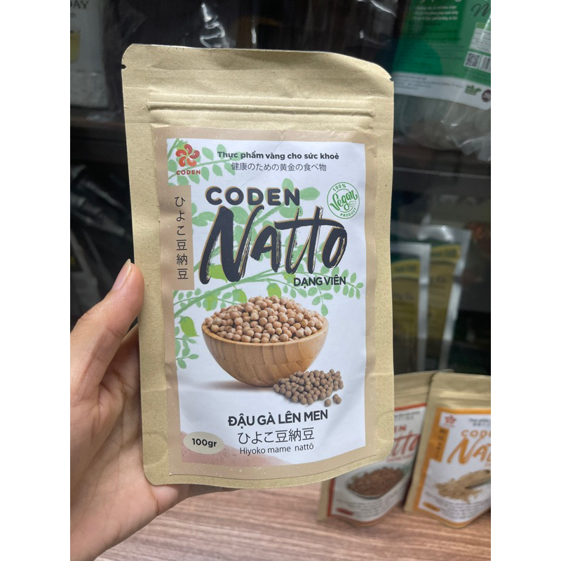 Nato đậu gà dạng viên 100gr