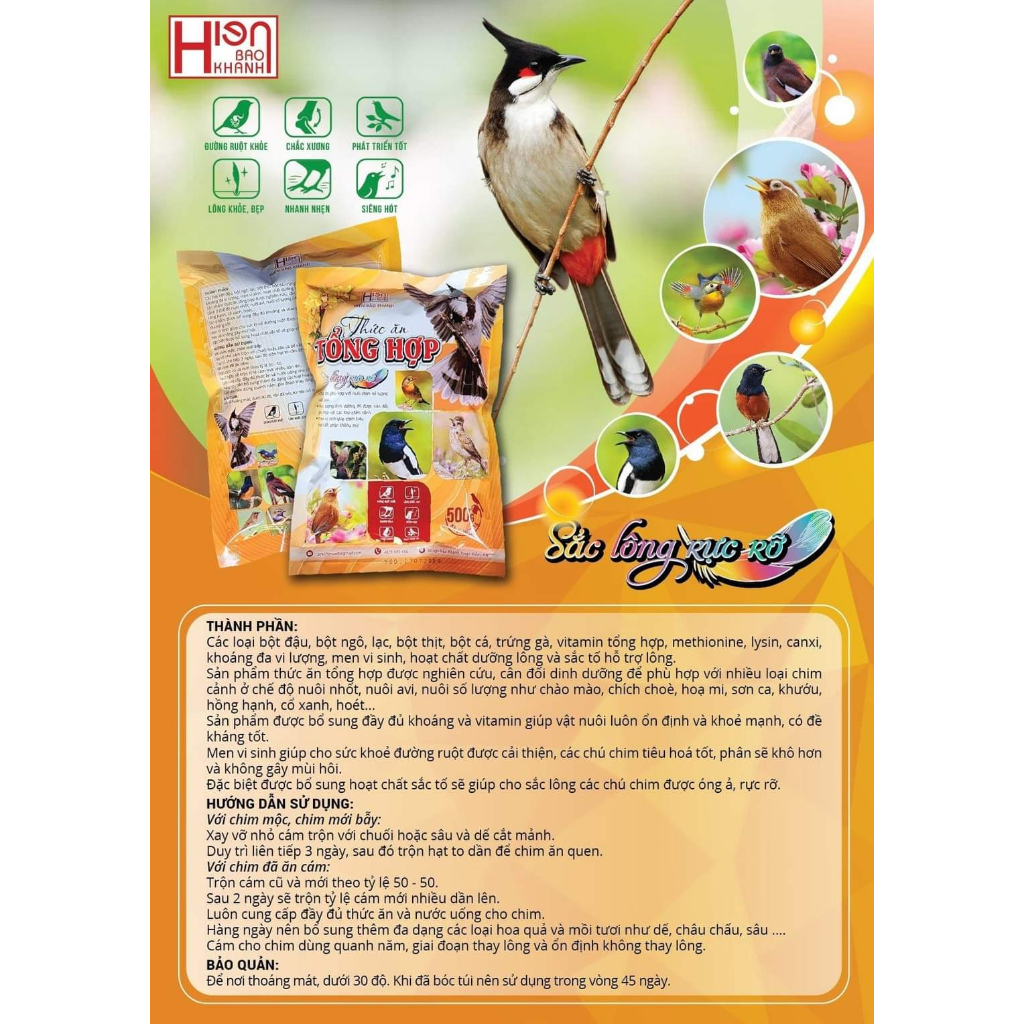 CÁM TỔNG HỢP HBK GÓI 500G