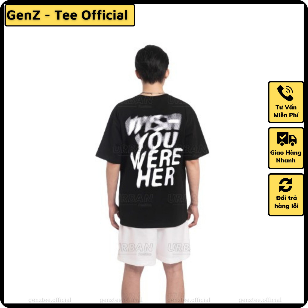 Áo thun Wish You Were Here nam nữ đủ size form rộng phong cách genz cực đẹp