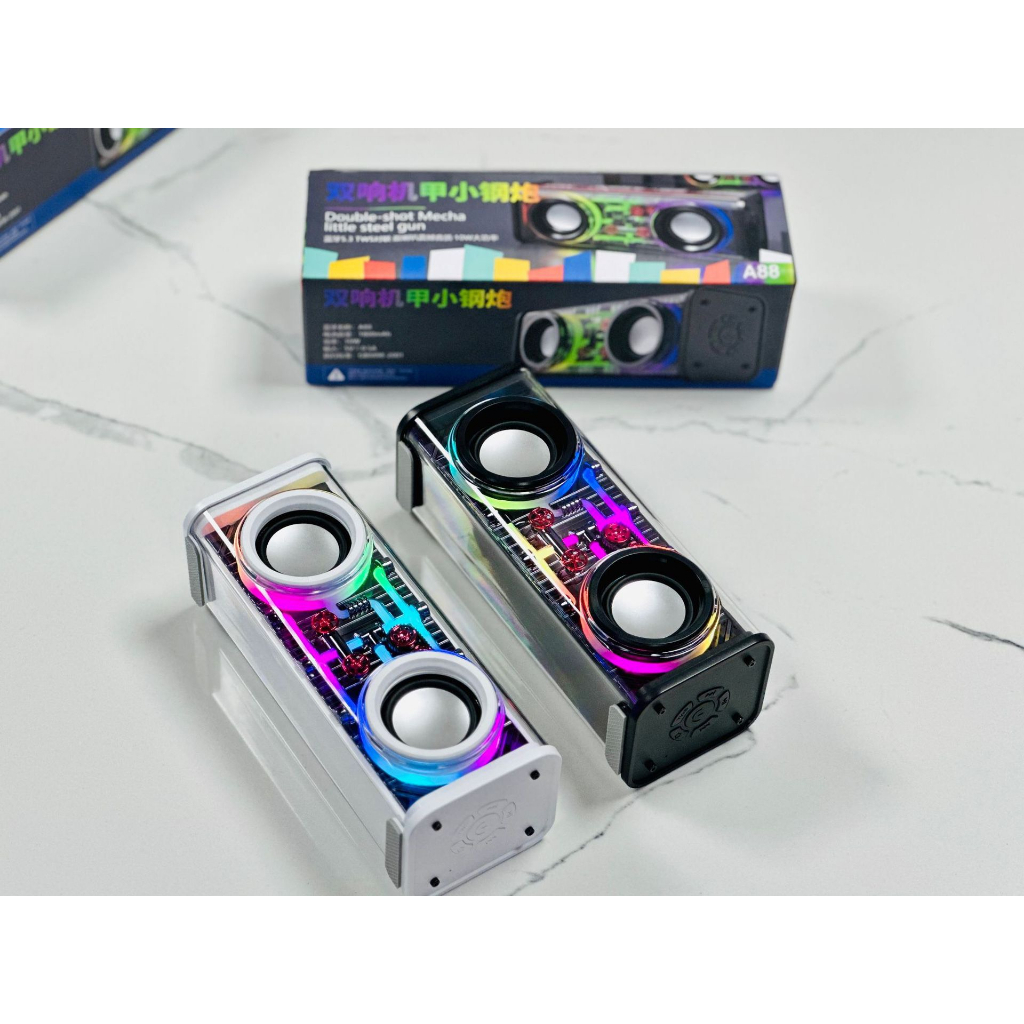 Loa bluetooth A88 led nháy theo nhạc RGB, công suất 10W, nghe nhạc hay, âm bass tốt bảo hành 12 tháng