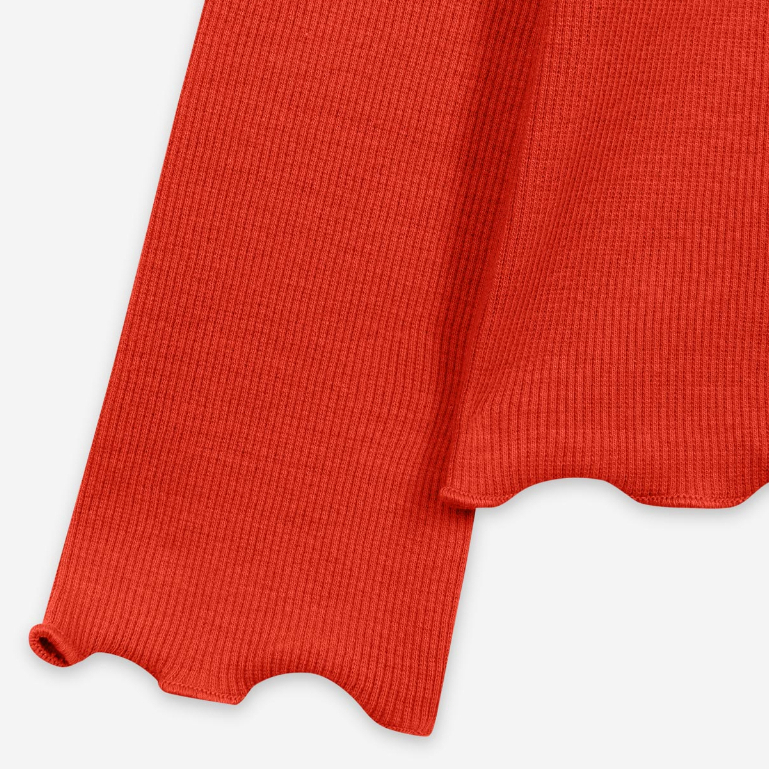 Áo thun gân xuất dư cho bé gái, áo thu đông trẻ em trơn chất vải cotton co giãn tốt