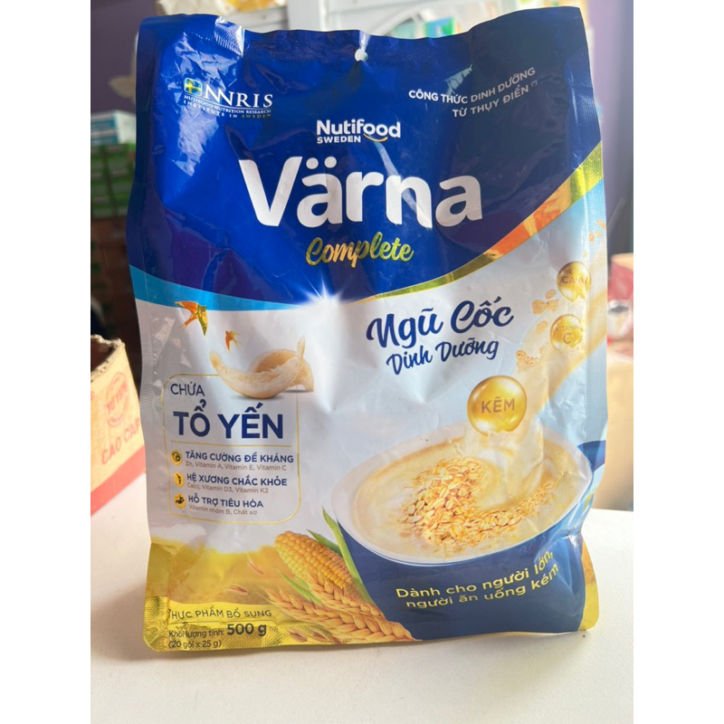 Ngũ cốc dinh dưỡng Varna Complete có chứa tổ yến 500g