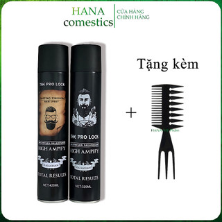 Gôm xịt tóc nam tạo kiểu tóc the pro lock sáp vuốt tóc dành cho nam và nữ