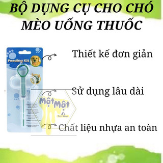 Ống bơm thu ốc và thức ăn cho chó mèo