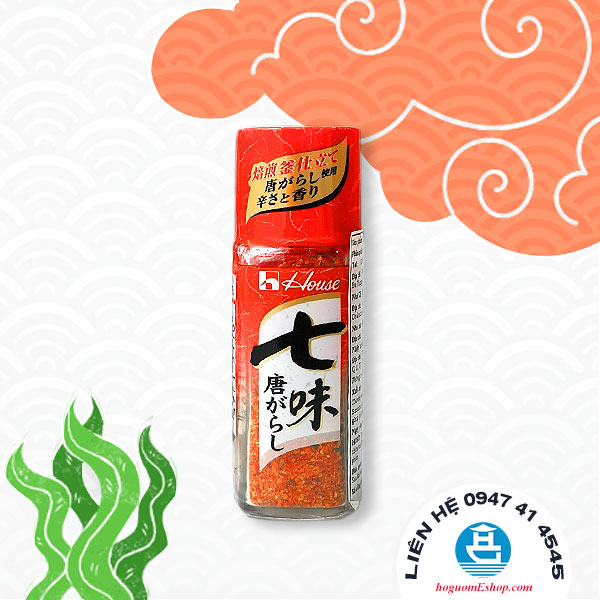 Ớt Bột Gia vị Nhật Bản Shichimi Togarashi 15g
