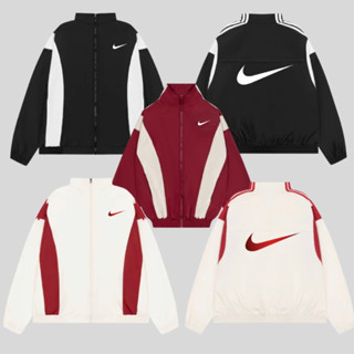 Áo Khoác Gió, áo Khoác NIKE Chính Hãng Nam Nữ, Chất Dù Cao Cấp 2 Lớp Dày Dặn, Tay Phối Form Chuẩn y hinh 709 ACA