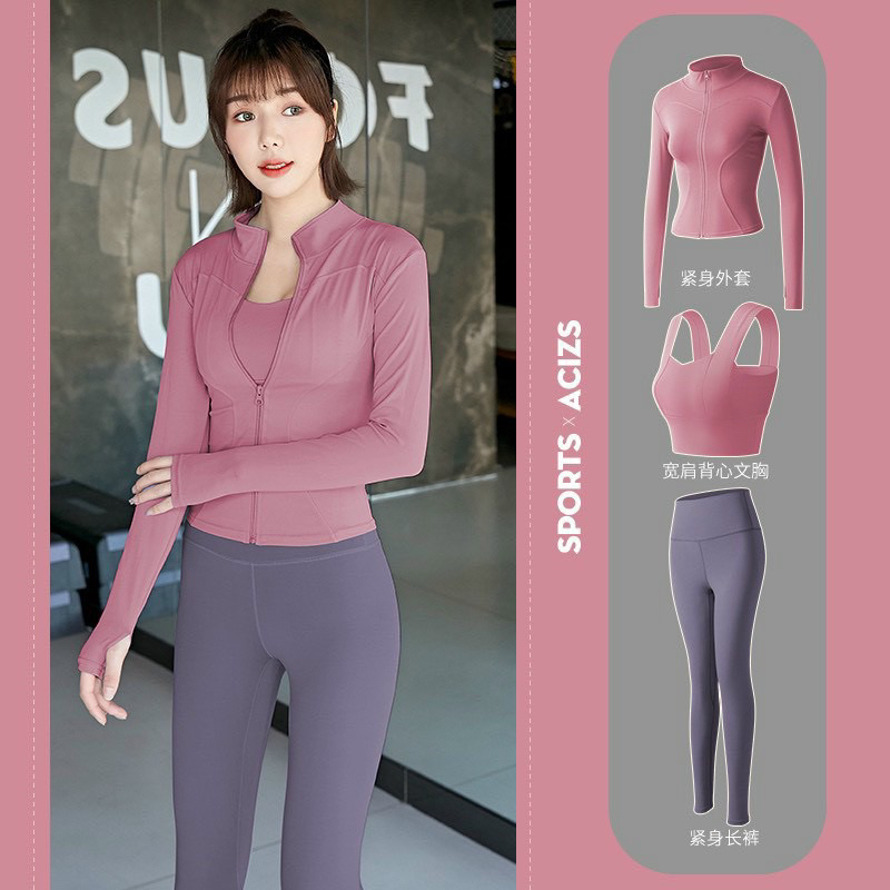 ÁO KHOÁC THỂ THAO KHÔNG NÓN ÔM BODY