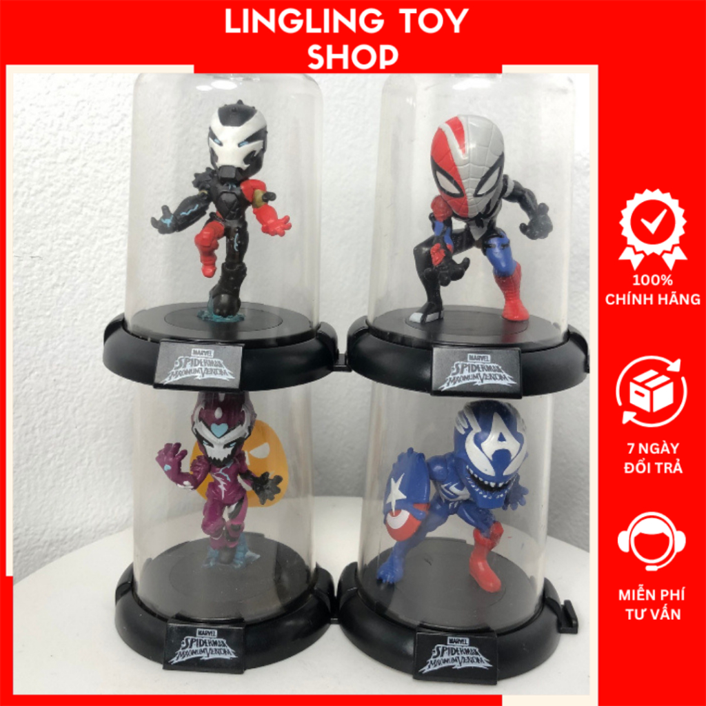 Mô Hình Spiderman - Maximum Venom Sản Phẩm Bằng Nhựa Pvc Siêu Bền  Sơn Tĩnh Điện Không Bong