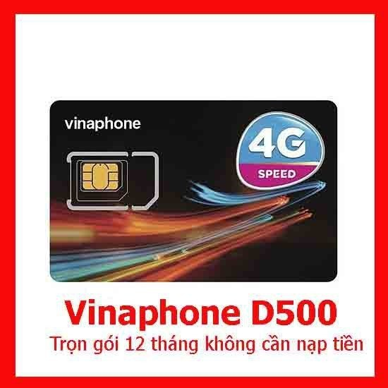 SIM VINA D500 TRỌN GÓI 1 NĂM SIÊU TRUY CẬP INTERNET