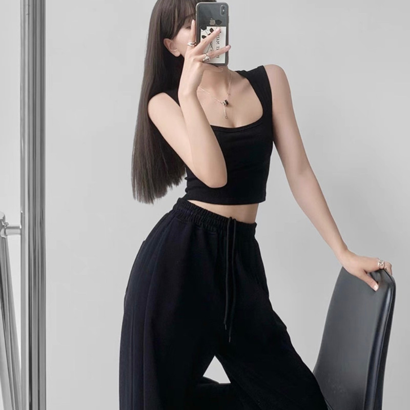 Áo Crotop Nữ Sát Nách,chất thun tăm dày dặn ôm sát body có thể mặc đi tập nhảy,đi chơi | BigBuy360 - bigbuy360.vn