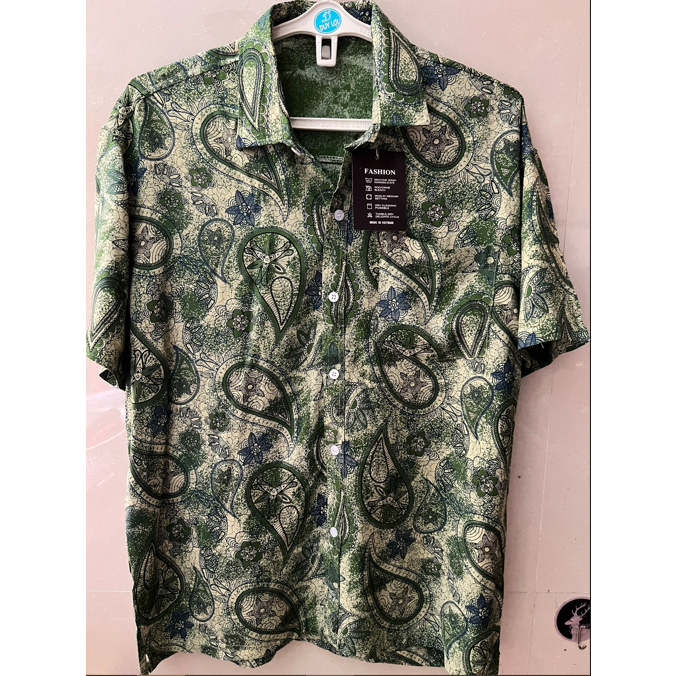 Aó sơ mi nam ngắn tay/cộc tay