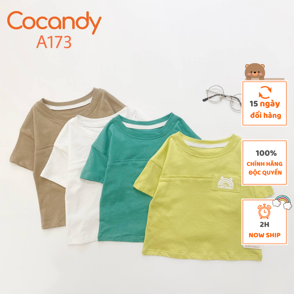 Áo cho bé -Áo cộc thun cho bé của COCANDY mã A1731,A1721,A1732,A1733