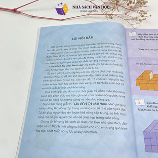 Sách - Trò Chơi Hack Não - Khám Phá Tiềm Năng Con Trẻ ( Giúp Bé Phát Triển IQ )