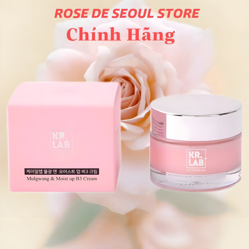 Kem nước b3 mulgwang krlab 50ml hạn dùng 2026 phục hồi da