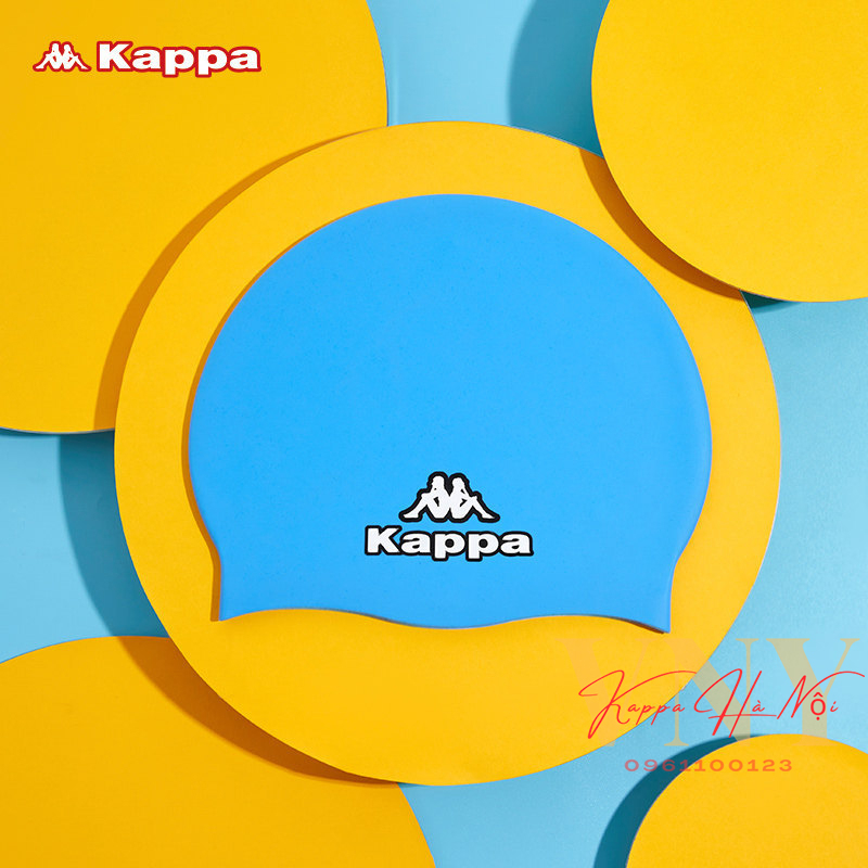 Mũ bơi/nón bơi Silicone Kappa chính hãng chuyên nghiệp dành cho cả Trẻ Em & Người Lớn