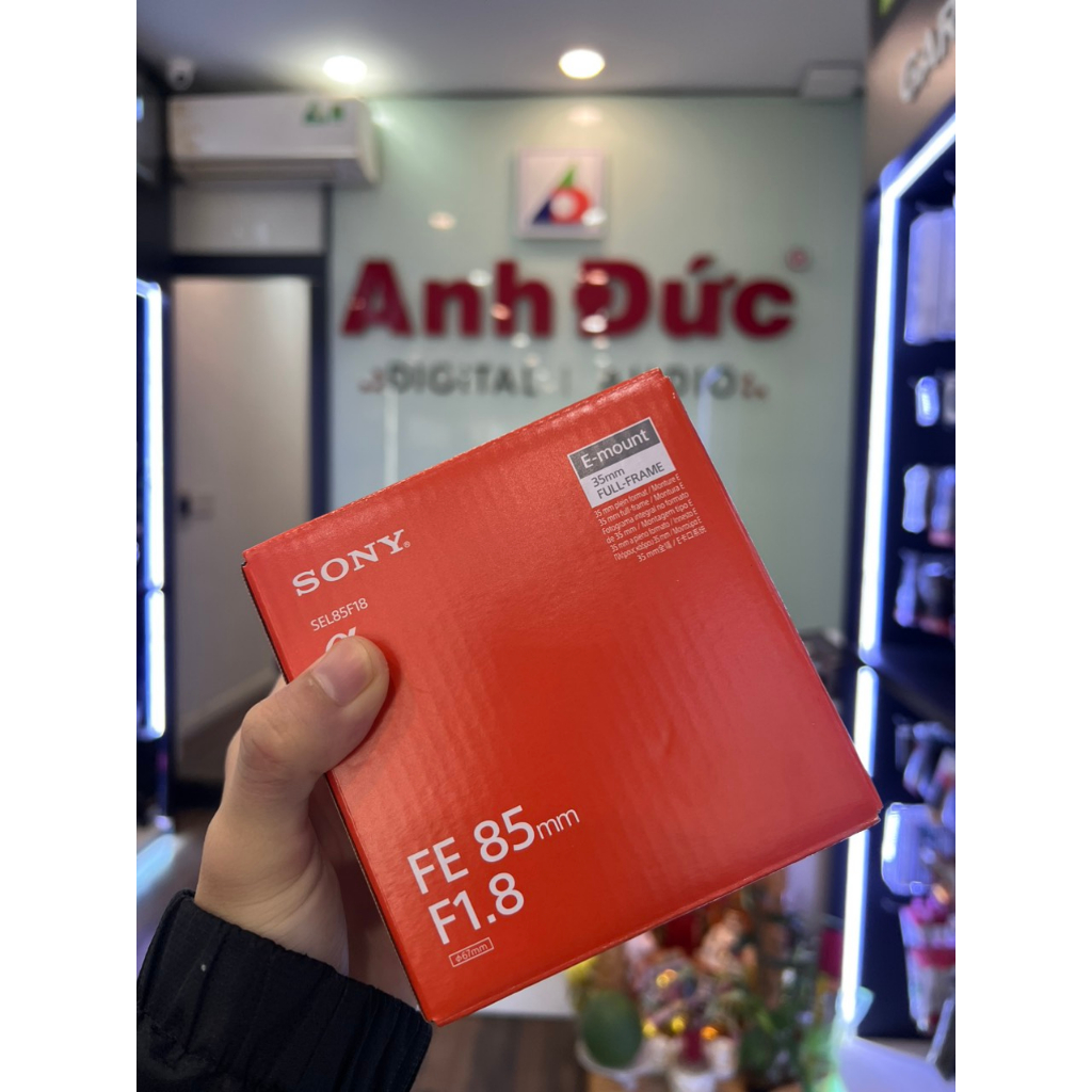 Ống Kính Sony FE 85mm F1.8 FE85 - Hàng Chính Hãng Bảo Hành 12 Tháng Sony VN