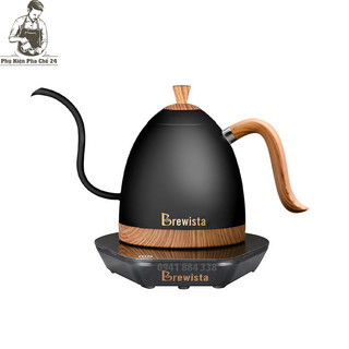 Ấm điện kiểm soát nhiệt độ brewista artisan 600ml - ấm cổ ngỗng rót pour over