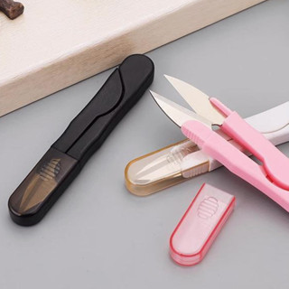  🌸wetall🌸Kéo cắt chỉ  cao cấp có nắp bảo vệ  - Phụ kiện tranh thêu chữ thập 